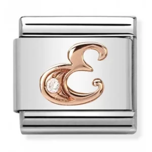 Nomination CLASSIC Rose Gold Letters E Charm 430310/05