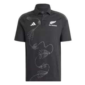 adidas All Blacks Polo Shirt 2023 Adults - Black