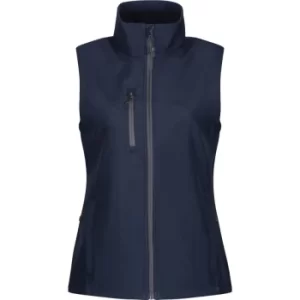 TRA863 HONESTLY MADE WOMENS S/S BODY WARMER NAVY (16)