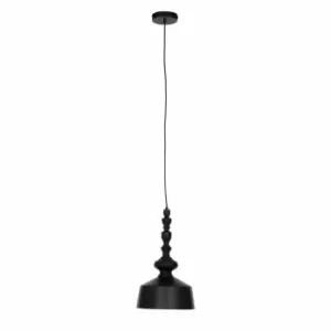 Interiors By Ph Pendant Light Black/Gold Inside Iron 1 Bulb