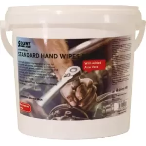 Standard duty hand and surface degreaser wipes (bucket of 150) - Solent Cleaning