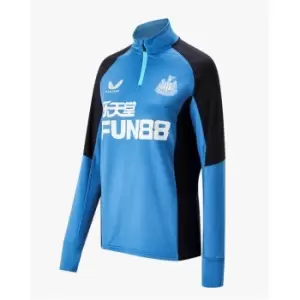 Castore Newcastle United Training quarter Zip Top Womens - Blue