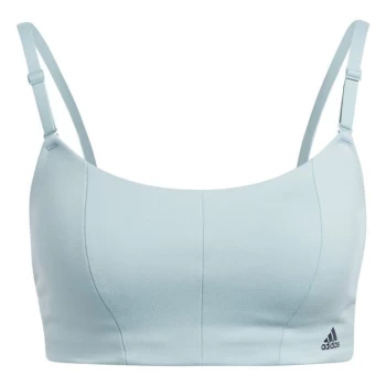 adidas Yoga Studio Light-Support Bra Womens - Grey