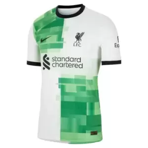 Nike Liverpool FC Authentic Away Jersey 2023 2024 Adults - White