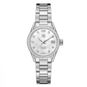 TAG Heuer Carrera Diamond Stainless Steel Bracelet Watch