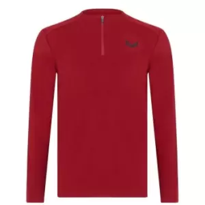 CASTORE Half Zip Base Layer - Red