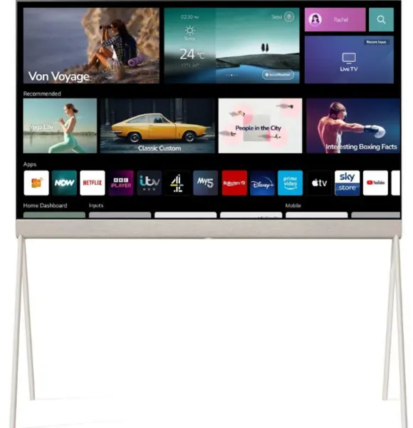 LG 48" 48LX1Q6LA Objet Collection Pose Smart 4K Ultra HD OLED TV