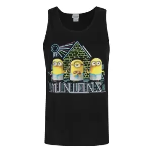 Minions Mens Egyptian Vest (M) (Black)