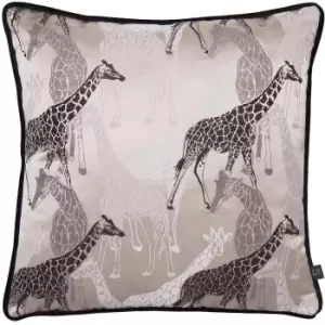 Prestigious Textiles Giraffe Cushion Cover (43cm x 43cm) (Sandstorm)