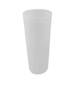 Geco Outdoor LED RGBW Round Vase White IP65