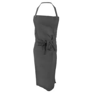 Jassz Bistro Bib Apron / Hospitality & Catering (One Size) (Black)