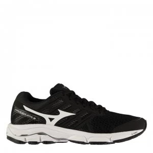 Mizuno Wave Equate 3 Ladies Running Shoes - Black/White