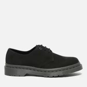 Dr. Martens 1461, Black Milled Nubuck Wp, size: 7, Unisex, Lifestyle Shoes, 27672001