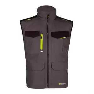 Beeswift FLEX WORKWEAR GILET TWO-TONE Grey Black S SFBWGYBLS