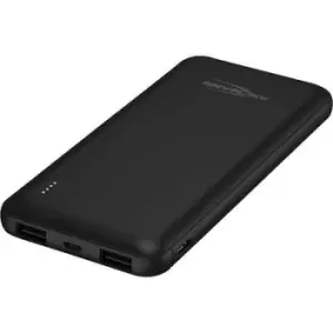 Ansmann PB212 Power bank 10000 mAh Smart IC LiPo Micro USB, USB-C , USB Black Status display