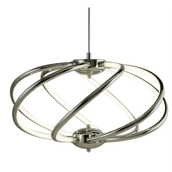 Searchlight Lighting - Searchlight Bardot - LED Spherical Ceiling Pendant Light Chrome