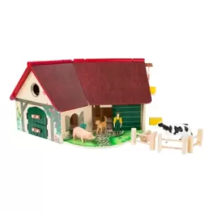 Legler - Small Foot Woodfriends Farm Toy Playset