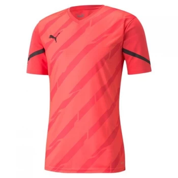 Puma Individual Cup Football Top Mens - Sunblaze/Black