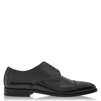 Boss Leather Derby Shoes - Black 001