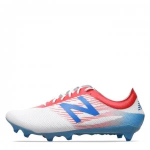 New Balance Furon 2.0 Pro FG Football Boots - White/Red/Blue