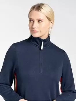 Craghoppers Pinalla Half Zip Top - Navy, Size 14, Women