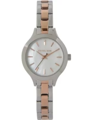 Michael Kors Ladies Slim Runway Two Tone Bracelet Watch MK3873