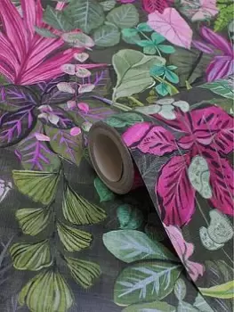 Paoletti Veadeiros Digitally Printed Floral Wallpaper