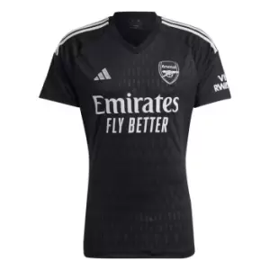 adidas Arsenal Goalkeeper Shirt 2023 2024 Adults - Black