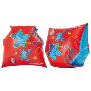 Speedo Sea Squad Armbands Red 2-6yrs