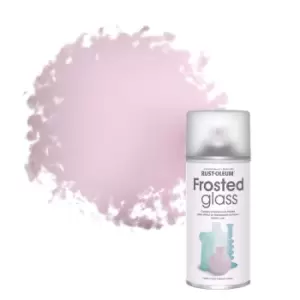 Rust-Oleum Frosted Glass Rose Matt Frosted Glass Effect Topcoat Spray Paint, 150Ml