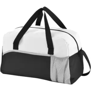 Bullet The Energy Duffel Bag (Pack Of 2) (43.2 x 21.6 x 28 cm) (Solid Black/White/Grey)