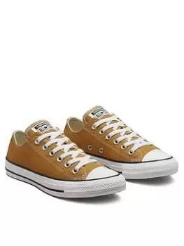 Converse Chuck Taylor All Star Seasonal Colour Canvas Ox - Orange, Size 12, Men