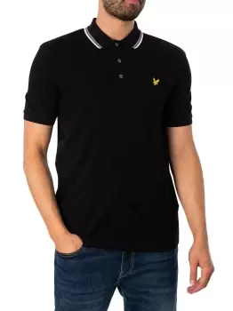 Dashed Tipped Polo Shirt