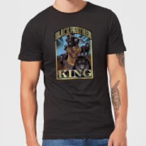 Marvel Black Panther Homage Mens T-Shirt - Black - M
