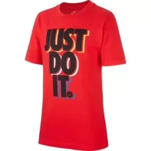 Nike Sportswear Big Kids T-Shirt - Red