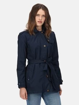 Regatta Ginerva Waterproof Shell Jacket - Navy, Size 10, Women