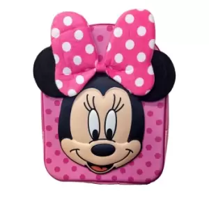 Minnie Mouse Girls 3D Backpack (One Size) (Pink)