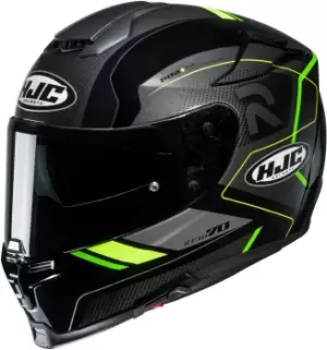 HJC RPHA 70 Coptic Helmet, black-yellow, Size XL, black-yellow, Size XL