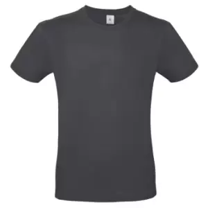 B&C Mens #E150 Tee (L) (Dark Grey)