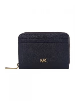 Michael Kors Money pieces zip around card case Blue