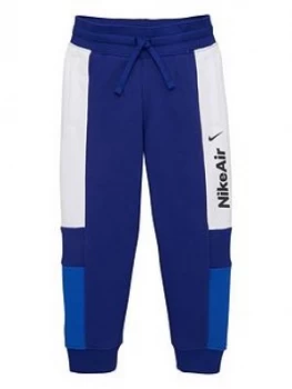 Nike Sportswear Air Younger Boys Joggers, Blue, Size 6-7 Years