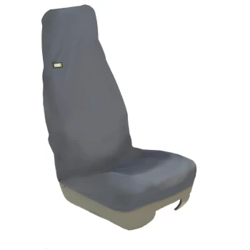 Technicians Universal Front Black Seat Cover - 136 X 75CM