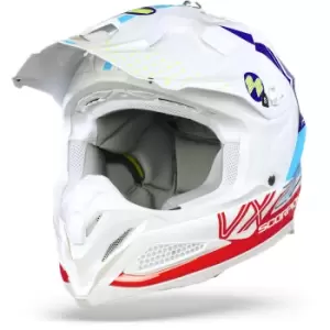 Scorpion VX-22 Air Ares White-Blue-Red M