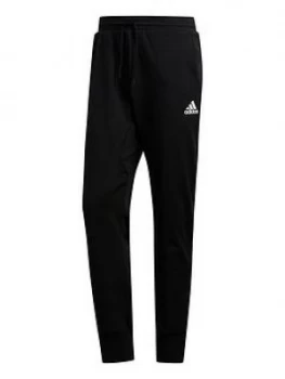 adidas Plus Size Cuffed Track Pant, Black, Size 4XL, Men