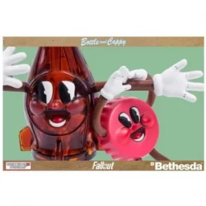 Fallout Bottle & Cappy Bendable Figure 2-Pack