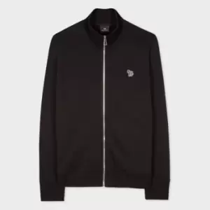 Paul Smith Mens Reg Fit Zip Top Zebra