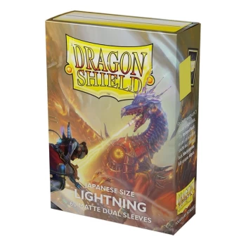 UNIT Dragon Shield Japanese Size Dual Matte - Lightning (60 ct.)