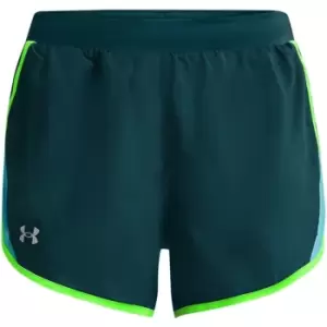 Under Armour Fly By 2 Shorts Womens - Blue