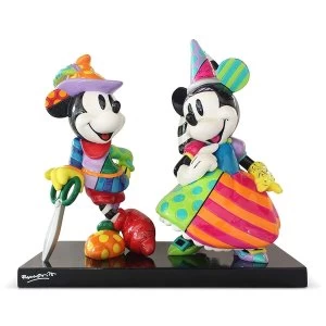 Mickey and Minnie Mouse NLE 3000 Disney Britto Figurine