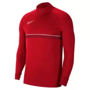 Nike Academy Mens Soccer Drill Top - Red